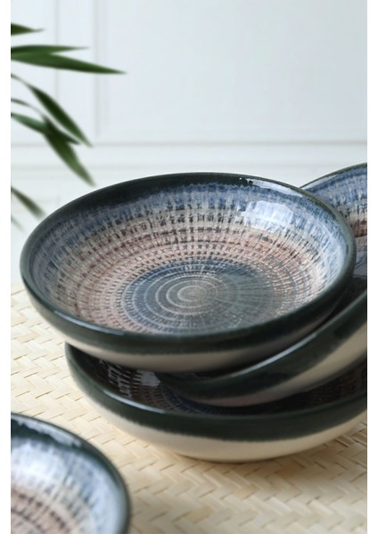 Renkli Halka Sosluk ve Çerezlik Seti, 13 Cm, 6'lı Paket fiyatları