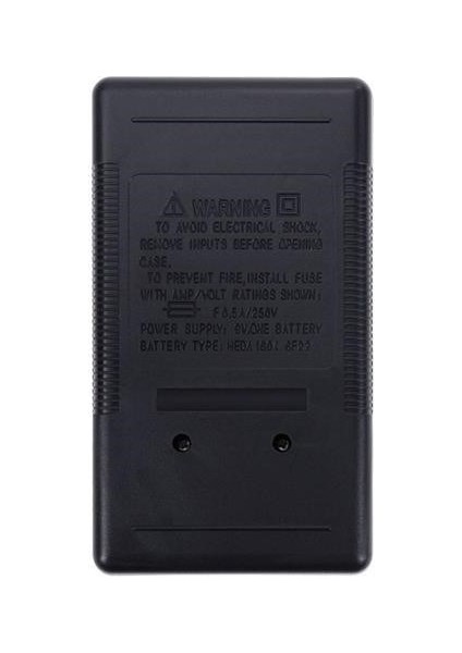 Buffer® Dijital Avometre Multimetre Ölçü Aleti Akım Voltaj Direnç Ölçer