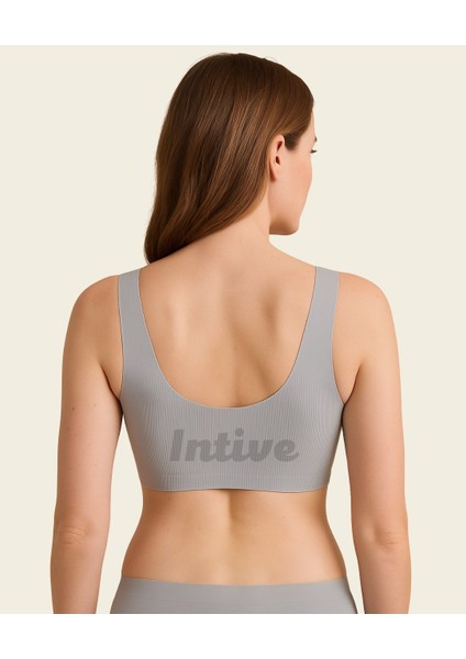 Elise Ithal Fitilli Önü Çıtçıt Düğmeli Açılabilen Üstün Kalite Dikişsiz Lazer Kesim Bralet fiyatları