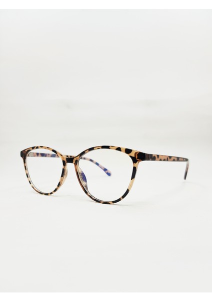 Darell Leopard Mavi Işık Korumalı Gözlük 52 16 135