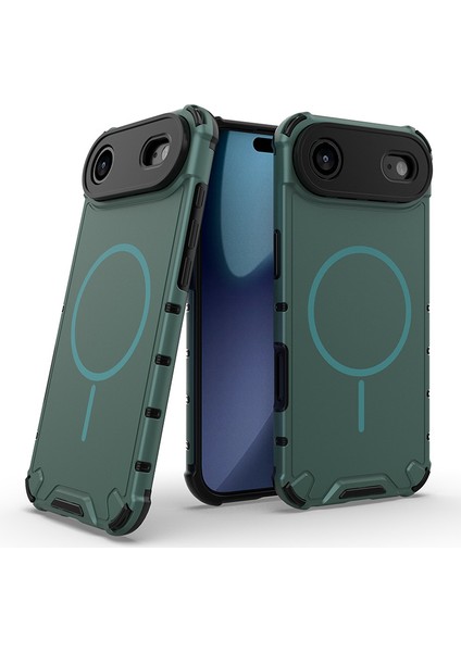 iPhone 17 Air Manyetik Telefon Kılıfı, Magsafe Koruyucu Ince Uyumlu Telefon Kılıfı iPhone 17 Air (Yurt Dışından)