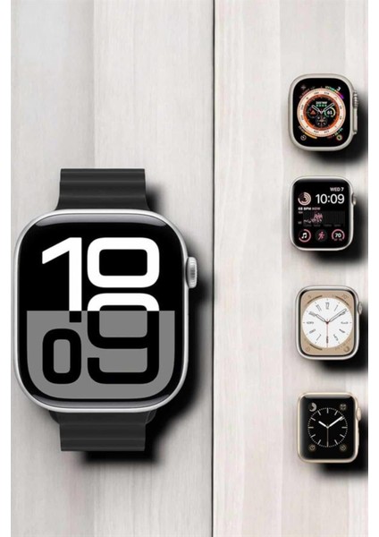 Çift Kordonlu Ultra Akıllı Saat, Titreşimli, Uyku ve Sağlık Takibi, Renkli Tasarım indirimleri