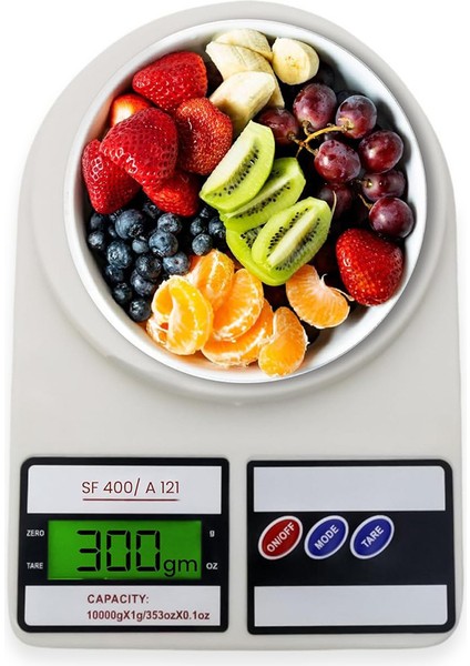 Hassas Mutfak Tartısı 10 kg LCD Ekran Mini Yemek Hazırlama Kantar