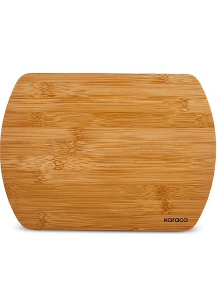 Bambu Kesme ve Sunum Tahtası 2'li, 28/33 Cm, Şık ve Dayanıklı Tasarım