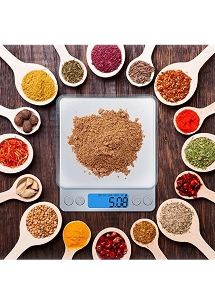 Mini Dijital Hassas Tartı, Mutfak ve Kuyumcu Kullanımı, 0,1 gr Hassasiyet fırsatları