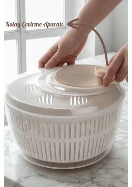 5 Litre Salata ve Sebze Kurutucu, Sağlıklı Saklama Aracı fırsatları