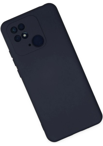 Xiaomi Redmi 10C Kılıf Nano Içi Kadife Silikon - Lacivert fiyatları