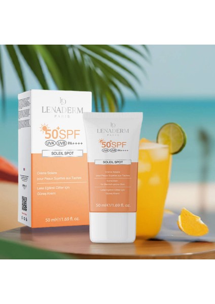 Asfstore Lenaderm Soleil Spot Güneş Kremi 50 ml fiyatları