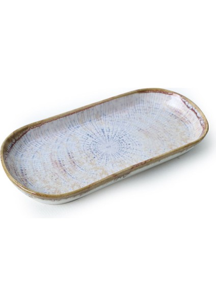 Çok Renkli Kayık Tabaklar 26 Cm, 2'li Set