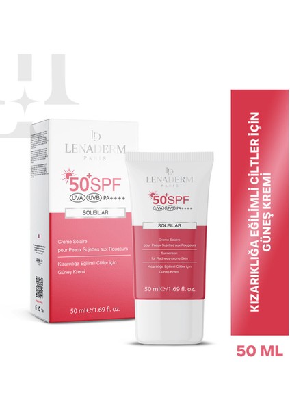 Asfstore Lenaderm Soleil Ar Güneş Kremi 50 ml