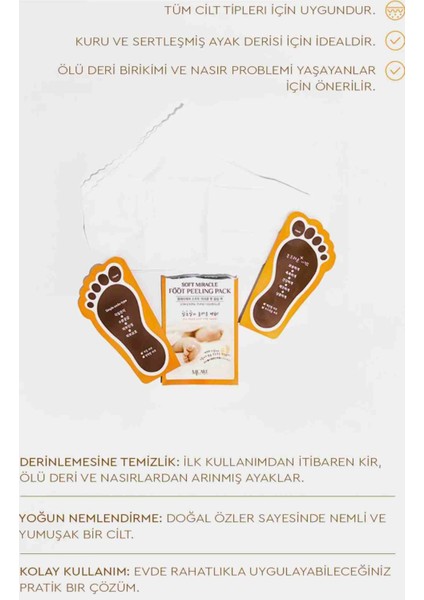 Foot Peeling Ped-Ayak Maskesi