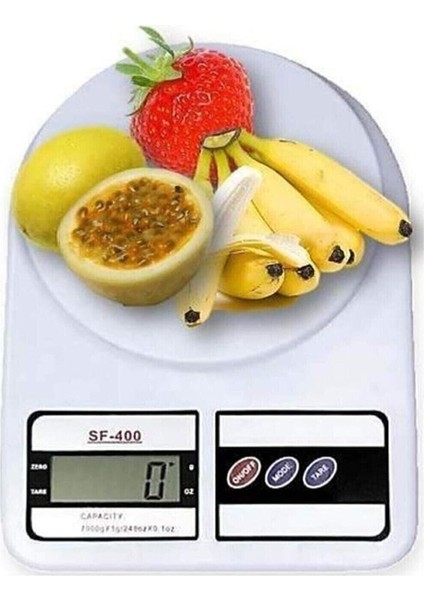 Hassas Dijital Mutfak Tartısı, 10KG, Beyaz, Doğru Ölçüm, Kullanışlı ve Şık Tasarım modelleri