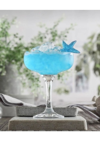 Altı Adet 235CC Tatlı Servisi Kadehi, Şık Gri Renkli ve Kullanışlı Tasarım