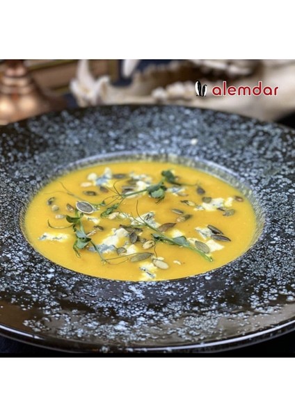 Şık 28 cm Siyah Makarna Tabağı, Dayanıklı ve Modern Tasarım Ile. modelleri