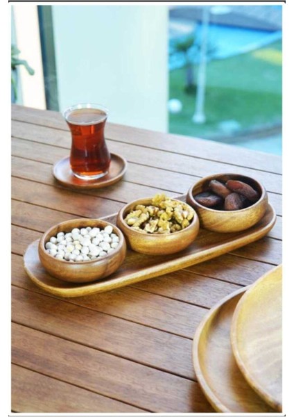 Beyaz 4 Parça Çerez Seti, Şık ve Kullanışlı Sofralar Için Ideal Seçenek