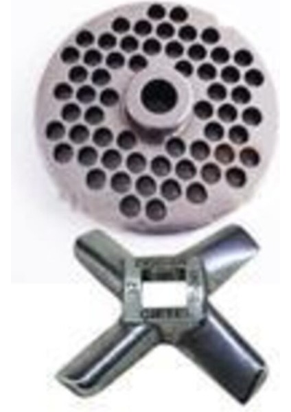 12 No Et ve Kıyma Makinesi 5mm Ayna + Bıçak, Inox, Dayanıklı ve Kullanışlı Ürün