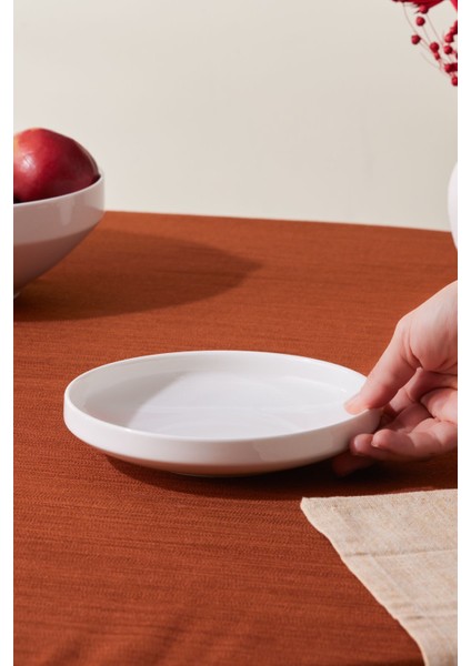 19 cm Beyaz Çukur Tabak, Şık ve Dayanıklı, Modern Tasarım fiyatları