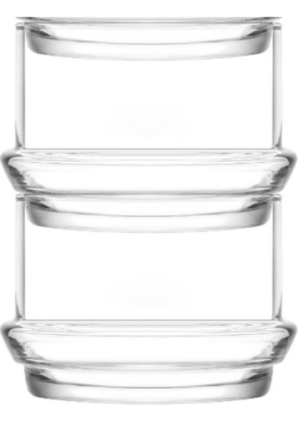 Turuncu 3 Katlı Fanus, 22X8 Cm, Şık ve Kullanışlı Ev Dekoru Seçeneği fırsatları