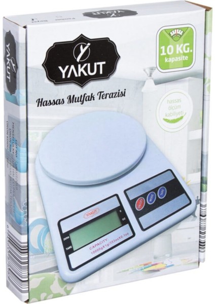 Hassas Mutfak Terazisi, 10KG Kapasite, Dayanıklı ve Kullanışlı Ürün fiyatları