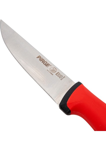 Kırmızı 12,5 cm Çift Taraflı Et Bıçağı, Pratik ve Şık Mutfak Gereci fırsatları