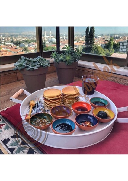 12'li Beyaz Seramik Kase Seti, Reçellik, Sosluk, Çerezlik, Lokumluk 8 cm fiyatları