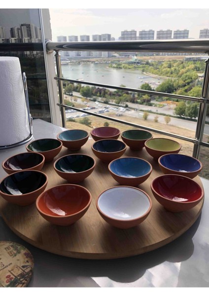 12'li Beyaz Seramik Kase Seti, Reçellik, Sosluk, Çerezlik, Lokumluk 8 cm modelleri