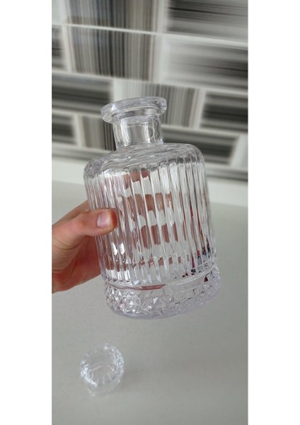 Turuncu Cam Karaf, Şişe, Su ve Meşrubat Için Şık ve Şeffaf Tasarım fiyatları