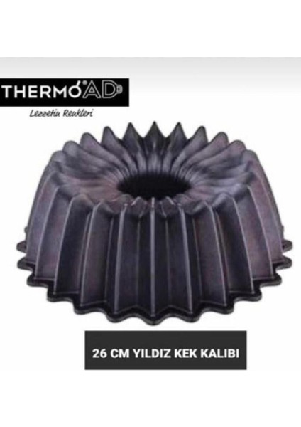 Gri Yıldız Kek Kalıbı, 26 Cm, Kaliteli ve Şık Tasarım modelleri