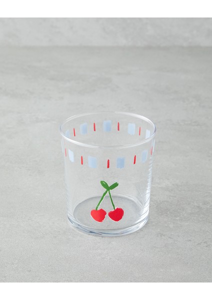 Renkli 2'li Cam Bardak 380 Ml, Şık ve Sağlam Tasarım fiyatları