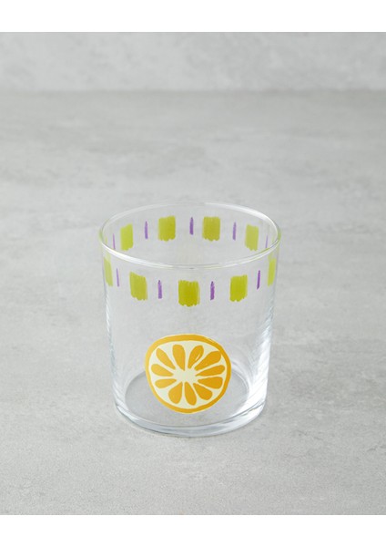 Renkli 2'li Cam Bardak 380 Ml, Şık ve Sağlam Tasarım modelleri