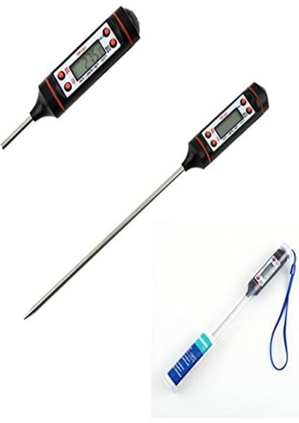 Dijital Sıcaklık Ölçer, Gıda ve Yemek Için Hassas Termometre indirimleri