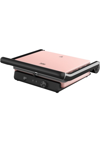 Pembe Floral Tost Makinesi, Pratik ve Şık Ev Aletleri