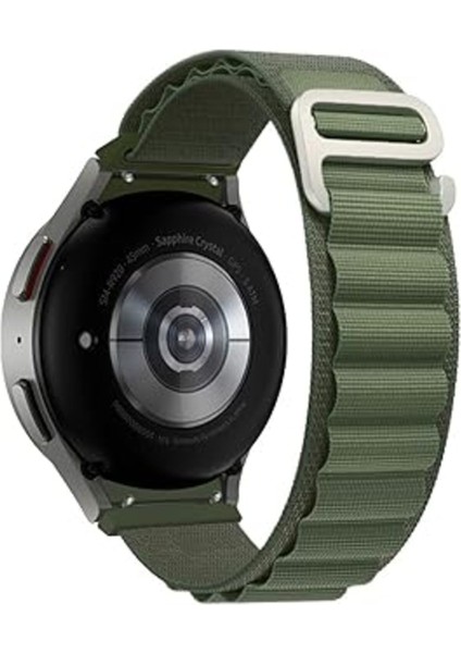 40MM Uyumlu Çok Renkli Çift Katmanlı Kumaş Saat Kordonu