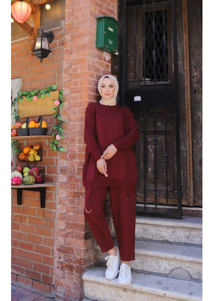 Cepli Iki Iplik Triko Takım