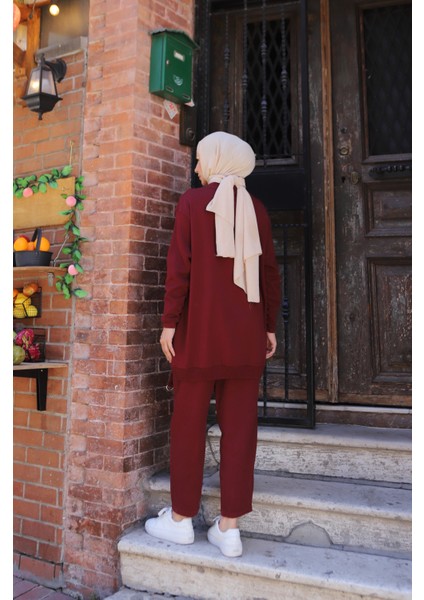 Cepli Iki Iplik Triko Takım