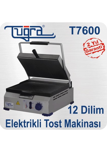 Geniş Kapasiteli Elektrikli Tost Makinesi, 12 Dilim, Şık Gri Tasarım modelleri