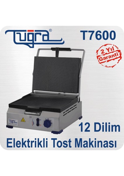 Geniş Kapasiteli Elektrikli Tost Makinesi, 12 Dilim, Şık Gri Tasarım fırsatları