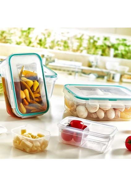 Turuncu Sızdırmaz ve Kilitli Saklama Kabı - Güvenle Kullanım modelleri