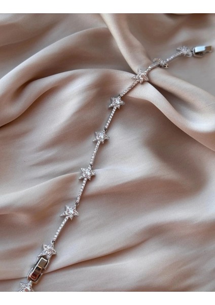 Xuping Özel Seri Taşlı Yıldız Model Künye Bileklik modelleri