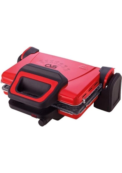 Granıt Plakalı Büyük Boy Tost Makinesi Beyaz