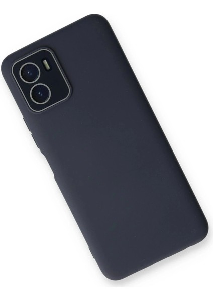 Vivo Y15S Kılıf Lansman Glass Kapak - Lacivert fiyatları