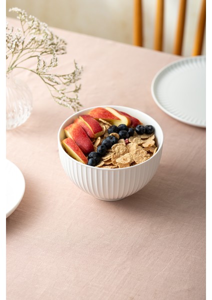 Beyaz 15 cm Porselen Kase, Şık ve Kullanışlı Mutfak Aksesuarı