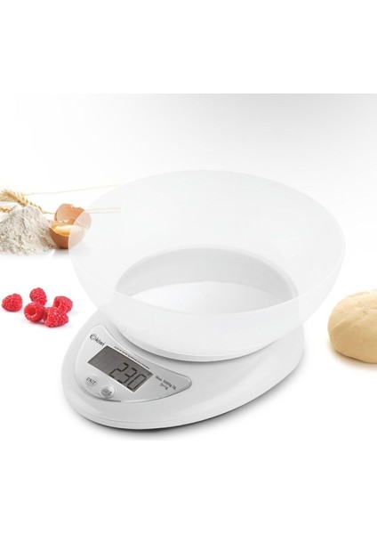 Beyaz Dijital Mutfak Terazisi, Hassas Ölçüm, Pratik Kullanım modelleri