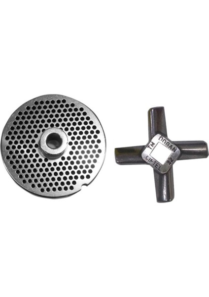 Güçlü ve Dayanıklı 32 Numara Kıyma Makinesi Seti, 4 mm Ayna ve Bıçak ile Mükemmel Performans