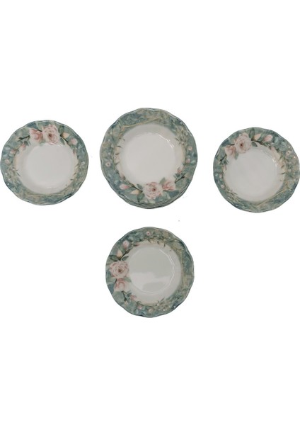 6'lı Çay Tabağı Seti, Şık ve Kullanışlı Porselen Tasarım fiyatları