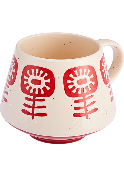 Etnik Çim Kupa 480 ml Bordo, Şık ve Dayanıklı Tasarım ile Keyifli Içecek Deneyimi fırsatları