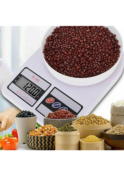 LCD Ekranlı 10 kg Dijital Mutfak Tartısı Hassas Terazi modelleri