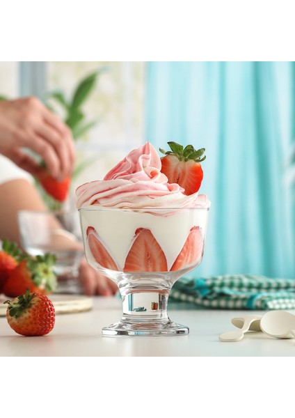 Çok Renkli 6'lı Dondurma ve Tatlı Servisi, Şık ve Kullanışlı Mutfak Aksesuarı fiyatları