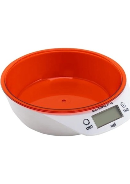 Kırmızı Hassas Mutfak Terazisi 1003, Doğru ve Pratik Ölçüm Sağlar