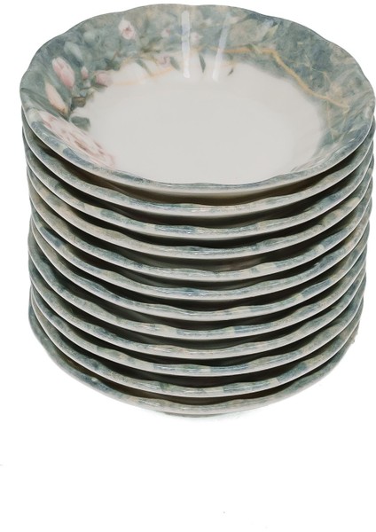 6'lı Şık Çay Tabağı Seti, Zarif ve Kullanışlı Tasarım